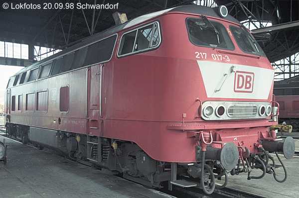 Kein weiteres Foto der Lok 017 vorhanden