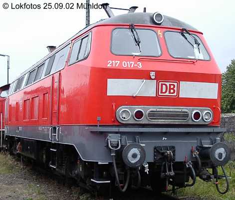 Kein weiteres Foto der Lok 017 vorhanden