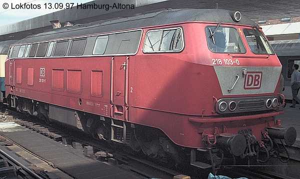 Kein weiteres Foto der Lok 103 vorhanden