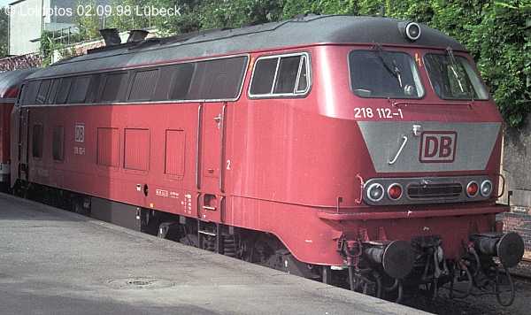 Kein weiteres Foto der Lok 112 vorhanden