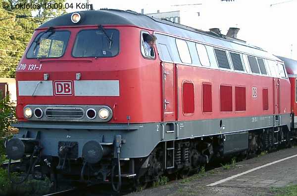 Kein weiteres Foto der Lok 131 vorhanden