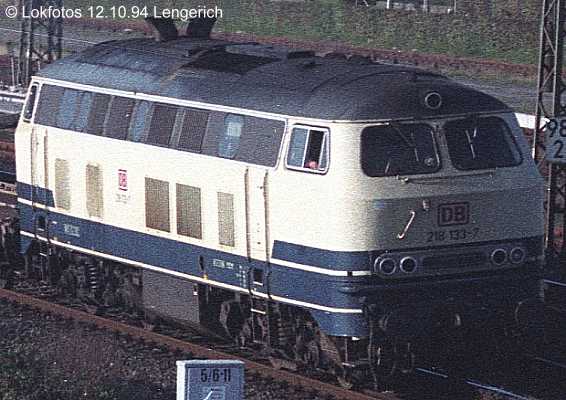 Kein weiteres Foto der Lok 133 vorhanden