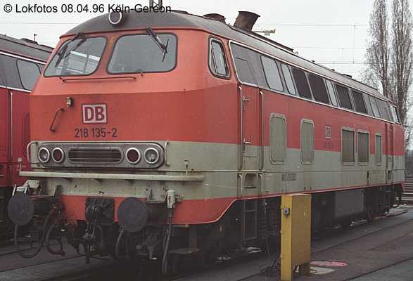 Kein weiteres Foto der Lok 135 vorhanden