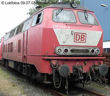 Kein weiteres Foto der Lok 144 vorhanden