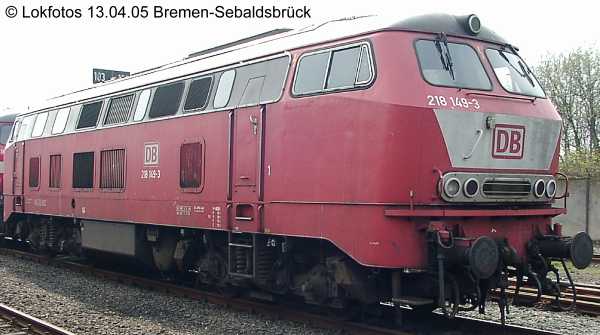 Kein weiteres Foto der Lok 149 vorhanden