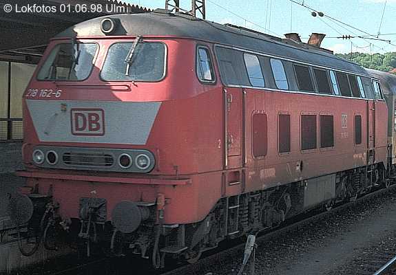 Kein weiteres Foto der Lok 162 vorhanden