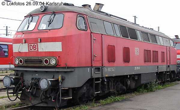 Kein weiteres Foto der Lok 199 vorhanden