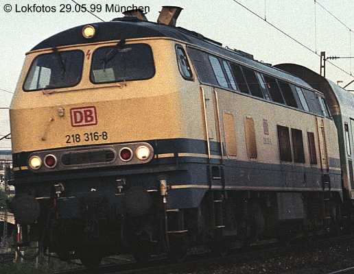 Kein weiteres Foto der Lok 316 vorhanden