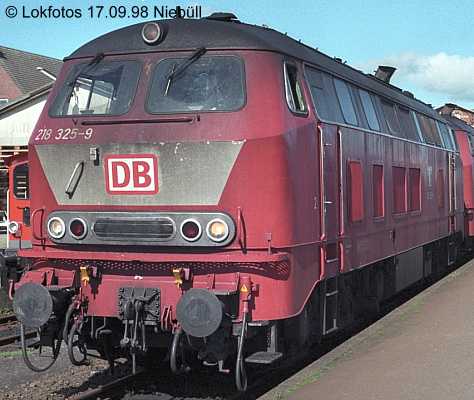 Kein weiteres Foto der Lok 325 vorhanden