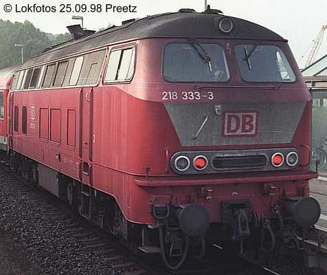 Kein weiteres Foto der Lok 333 vorhanden