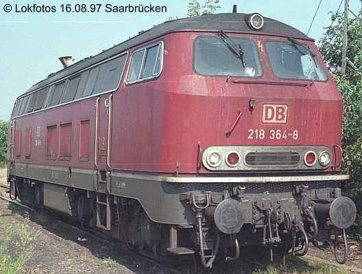 Kein weiteres Foto der Lok 364 vorhanden