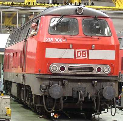 Kein weiteres Foto der Lok 386 vorhanden