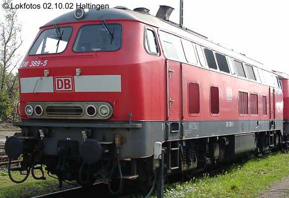 Kein weiteres Foto der Lok 389 vorhanden