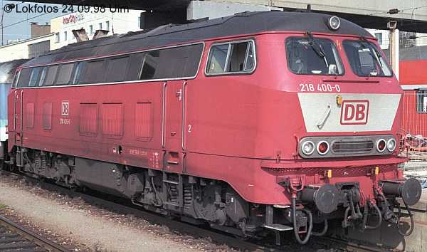 Kein weiteres Foto der Lok 400 vorhanden