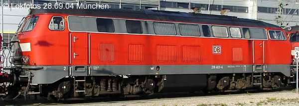 Kein weiteres Foto der Lok 403 vorhanden