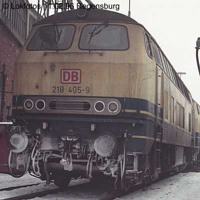Kein weiteres Foto der Lok 405 vorhanden