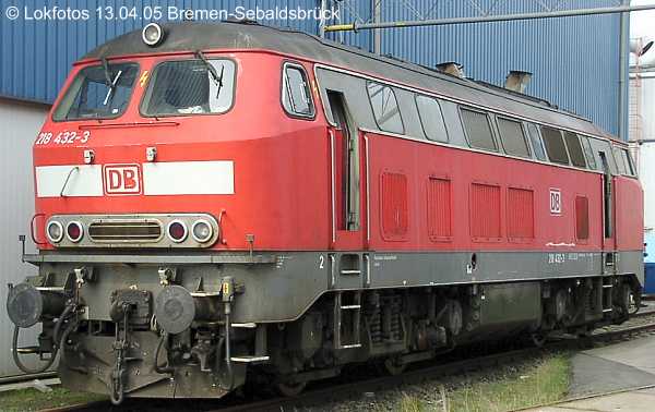 Kein weiteres Foto der Lok 432 vorhanden