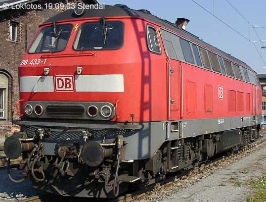 Kein weiteres Foto der Lok 433 vorhanden