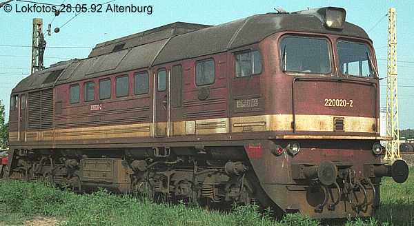 Kein weiteres Foto der Lok 020 vorhanden
