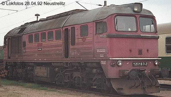 Kein weiteres Foto der Lok 167 vorhanden