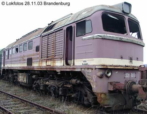Kein weiteres Foto der Lok 303 vorhanden