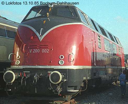 Kein weiteres Foto der Lok 002 vorhanden