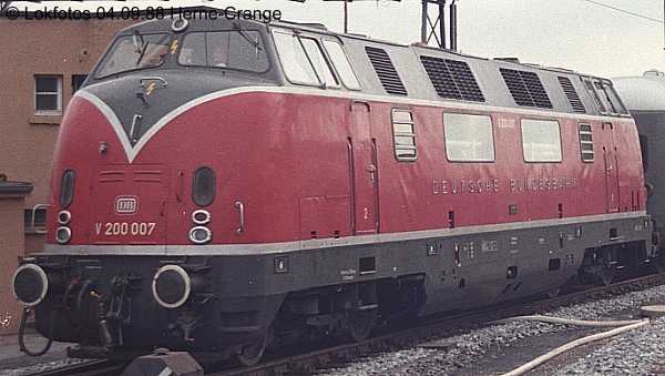 Kein weiteres Foto der Lok 007 vorhanden