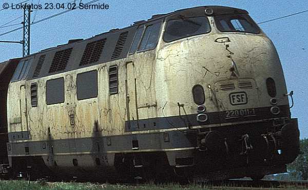 Kein weiteres Foto der Lok 011 vorhanden