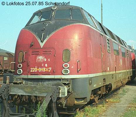 Kein weiteres Foto der Lok 013 vorhanden