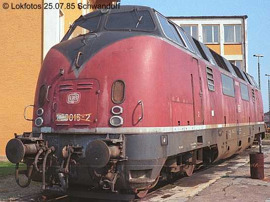 Kein weiteres Foto der Lok 015 vorhanden