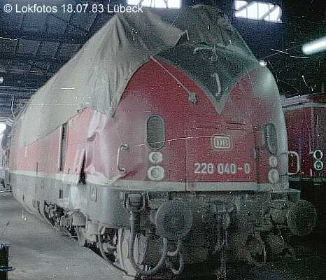 Kein weiteres Foto der Lok 040 vorhanden