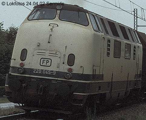 Kein weiteres Foto der Lok 045 vorhanden