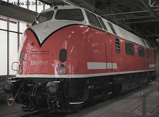 Kein weiteres Foto der Lok 051 vorhanden