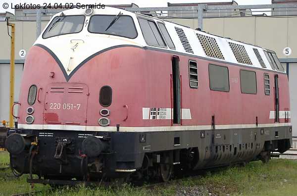 Kein weiteres Foto der Lok 051 vorhanden
