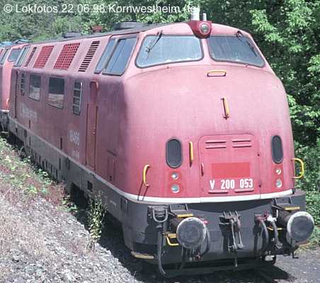 Kein weiteres Foto der Lok 053 vorhanden