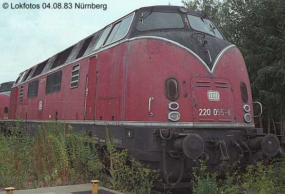 Kein weiteres Foto der Lok 055 vorhanden