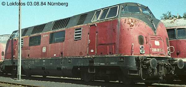 Kein weiteres Foto der Lok 055 vorhanden
