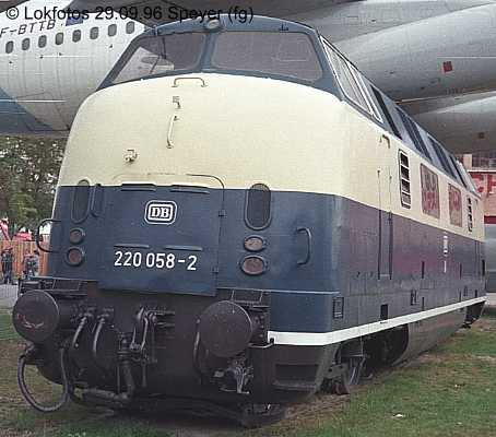 Kein weiteres Foto der Lok 058 vorhanden