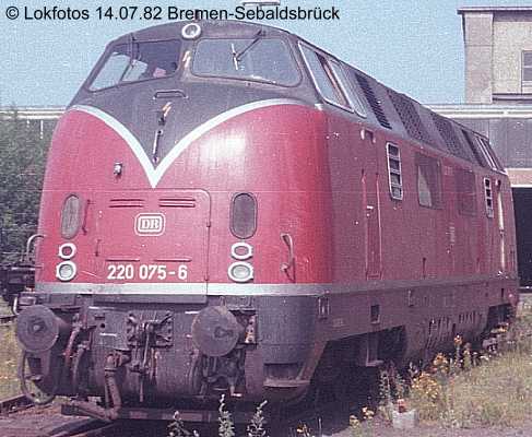 Kein weiteres Foto der Lok 075 vorhanden
