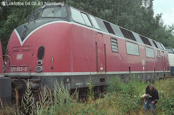 Kein weiteres Foto der Lok 083 vorhanden