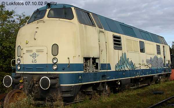 Kein weiteres Foto der Lok 117 vorhanden