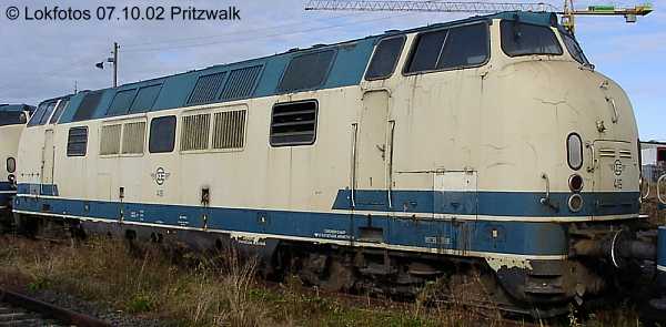 Kein weiteres Foto der Lok 124 vorhanden
