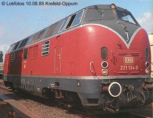 Kein weiteres Foto der Lok 134 vorhanden