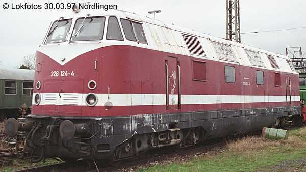 Kein weiteres Foto der Lok 124 vorhanden