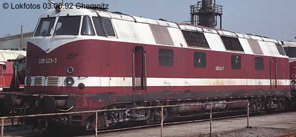 Kein weiteres Foto der Lok 523 vorhanden