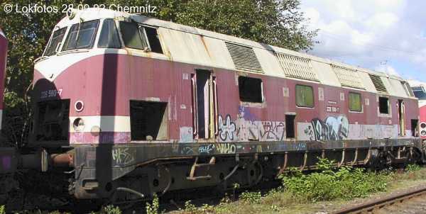 Kein weiteres Foto der Lok 580 vorhanden