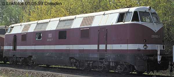 Kein weiteres Foto der Lok 622 vorhanden
