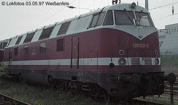 Kein weiteres Foto der Lok 623 vorhanden
