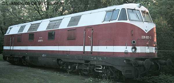 Kein weiteres Foto der Lok 657 vorhanden