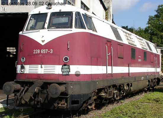 Kein weiteres Foto der Lok 657 vorhanden